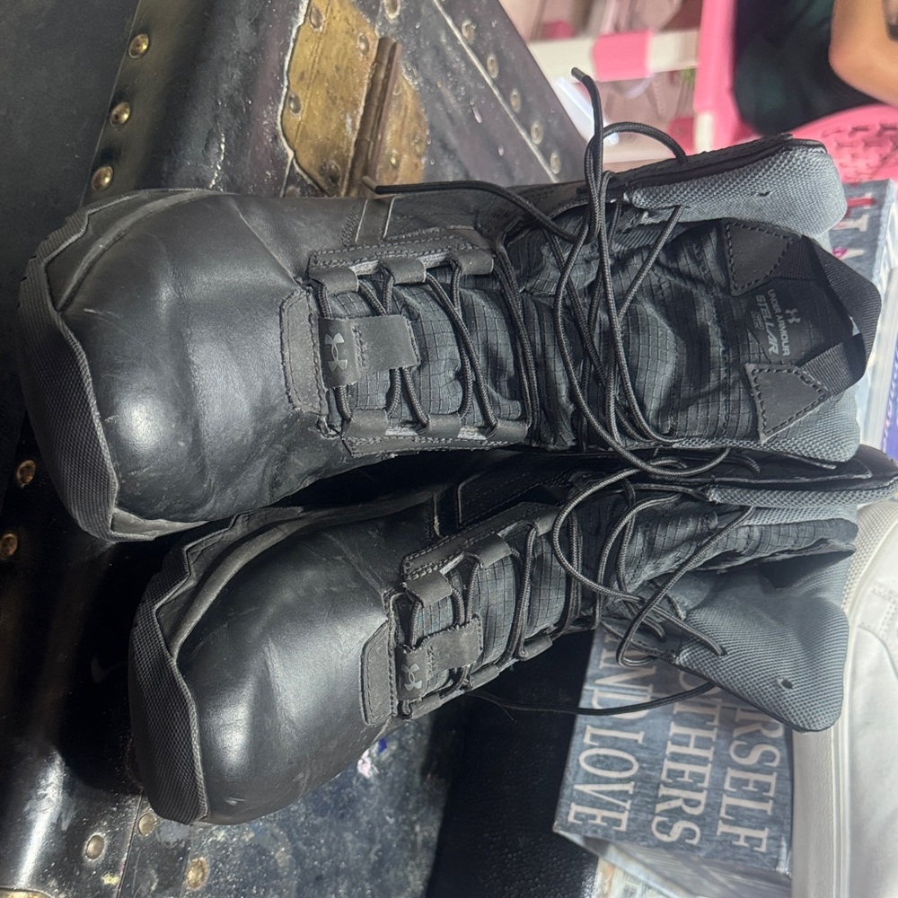 Under Armour Men's Black Tactical Boots